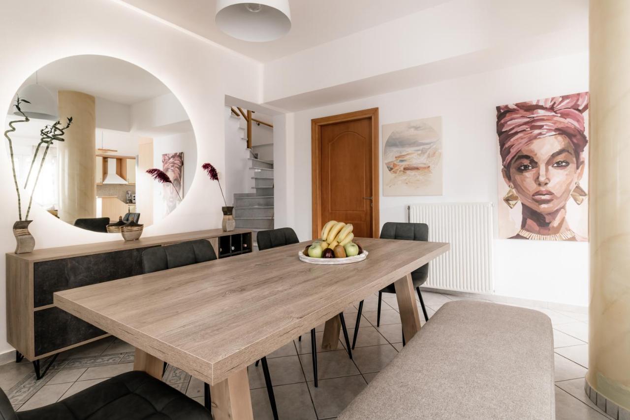 Villa Ventus, 40Sqm Private Pool & Hot Tub! Roussospítion Eksteriør bilde