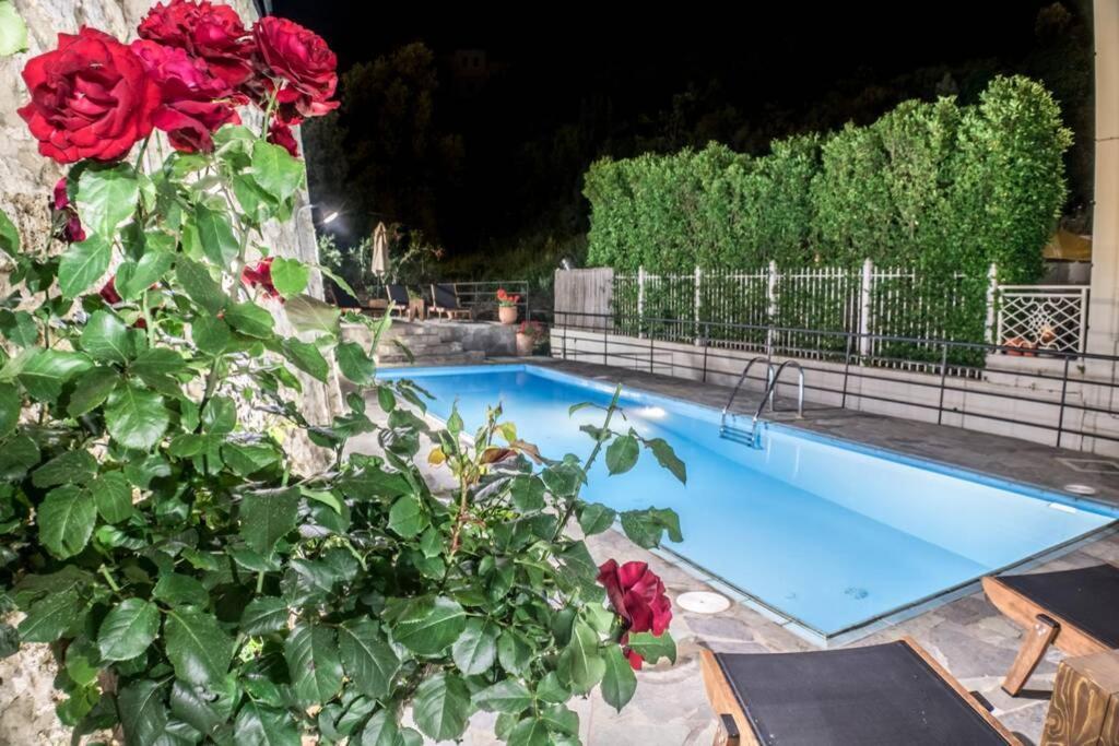 Villa Ventus, 40Sqm Private Pool & Hot Tub! Roussospítion Eksteriør bilde