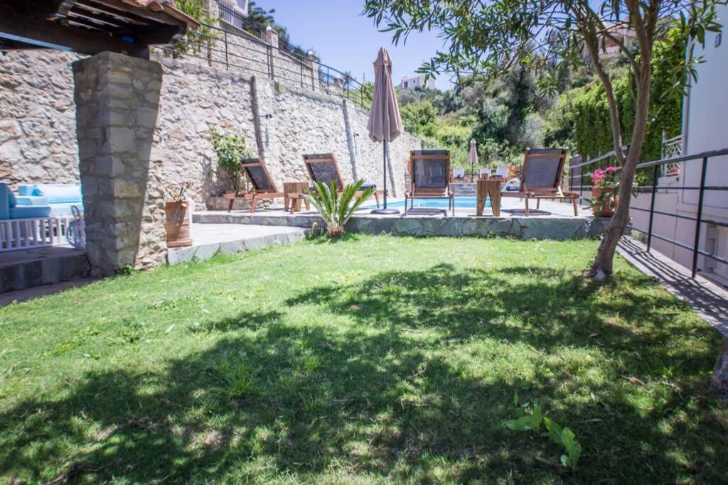Villa Ventus, 40Sqm Private Pool & Hot Tub! Roussospítion Eksteriør bilde